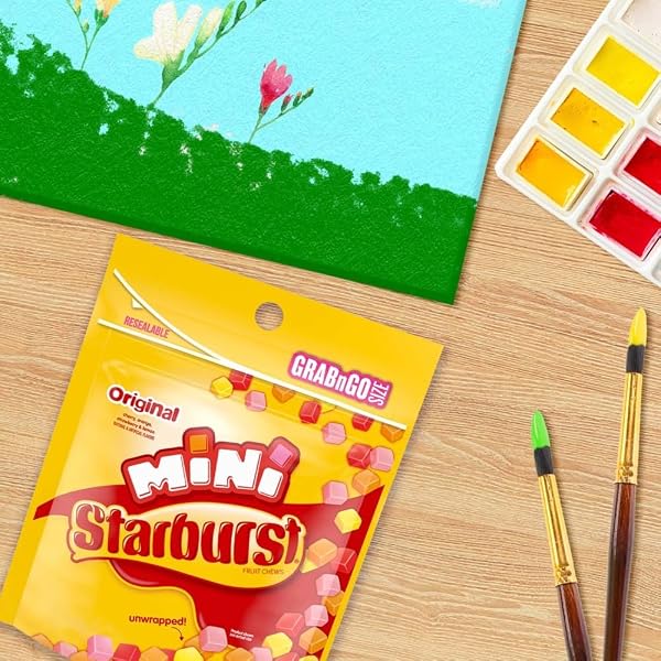 STARBURST ORIGINAL MINIS FRUIT CHEWS CANDY, BAG, 8 OUNCE