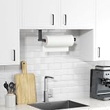 Susswiff Stainless Steel Paper Towel Holder Under Cabinet 12.4 in view 7