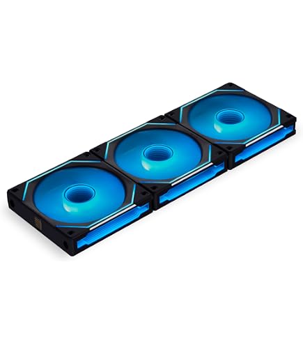 Amazon.com: Lian Li UNI Fan SL-Infinity 120 Reverse Blade Triple