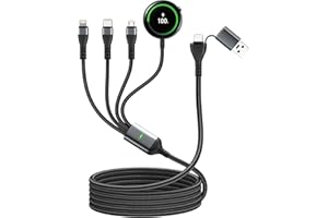 100W 4 in 1 Multi Chargers Cable for Samsung Galaxy Watch 8/7 6/5/4/3, Galaxy w-atch Classic 8/7/6/5/4, 10FT Magnetic Samsung
