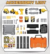 Lehoo Castle Kids Tool Bench with Electric Drill and Take Apart Vehicles view 9