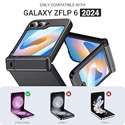 Temdan for Samsung Galaxy Z Flip 6 Case with