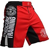 Hardcore Training Fight Shorts Recruit Black Green Red Purple Blue Men's Boxing MMA BJJ Grappling Kickboxing No Gi