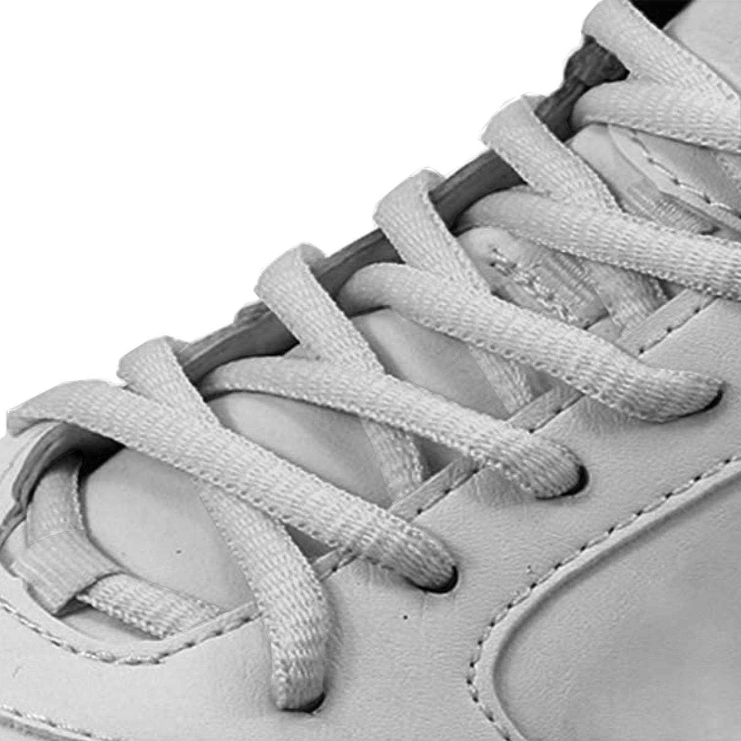 Shoelaces 2 Pair Oval Shoes Laces Half Round 1/4"Athletic ShoeLaces for Sport Running Shoes Shoe Strings: Shoes
