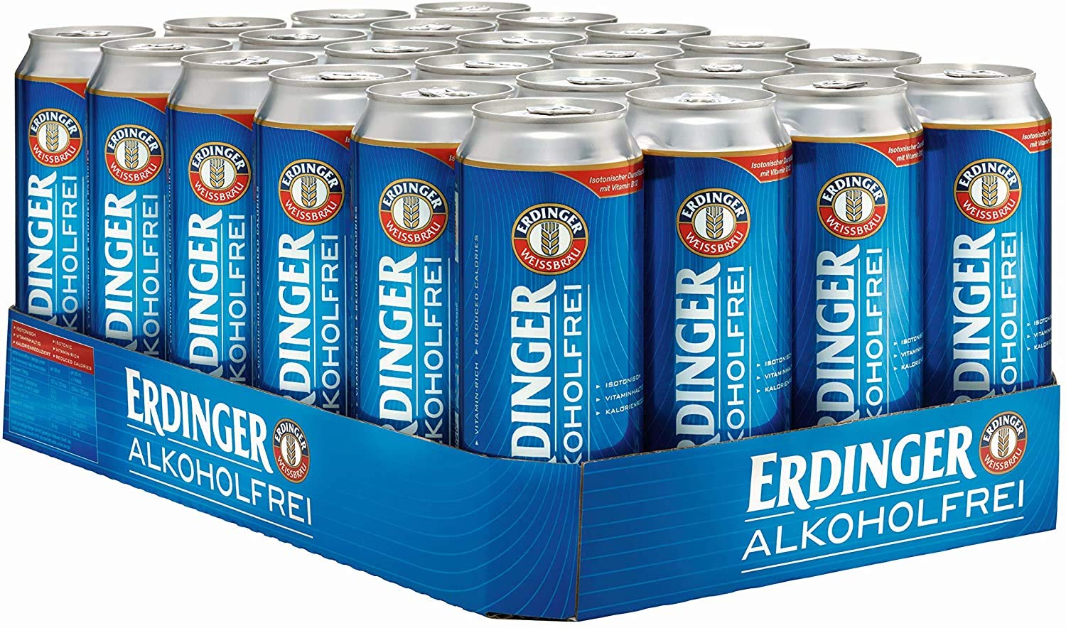 Erdinger Alkoholfrei cans 24x50cl