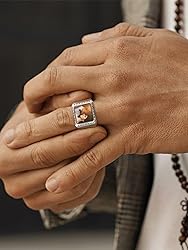 FindChic Personalized Class Rings for Men Signet