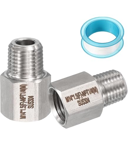 Koolance G1/4 To 1/4 NPT Thread Adapter Converter (Male To Female) ADT-N14M-G14F