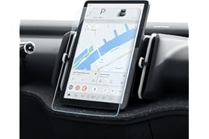 LANTU EX30 Screen Protector for 2024 2025 2026 Volvo EX30 Accessories Navigation Touchscreen Protector Film Tempered Glass An