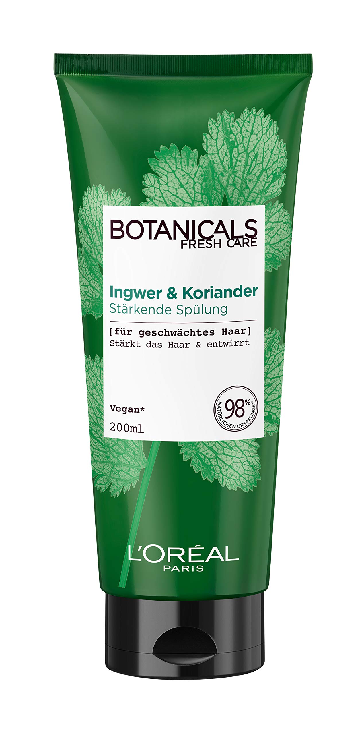 L'Oreal Paris Botanicals Ginger and Coriander Fragile Hair Vegan Conditioner, 200 ml