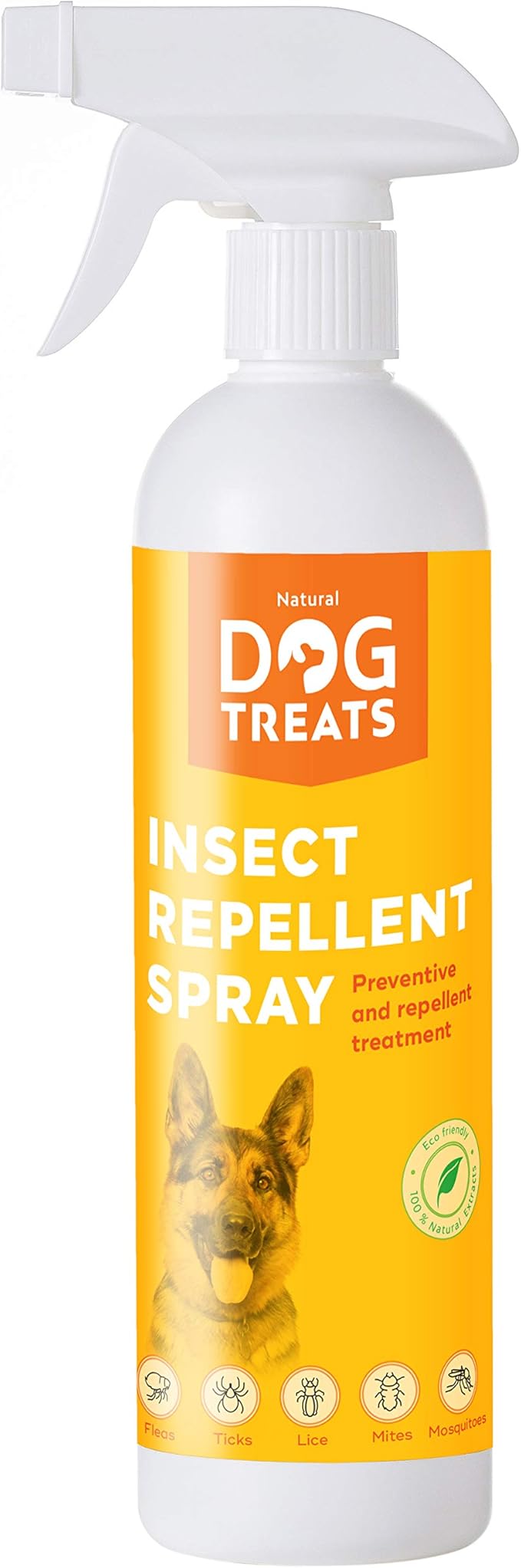 Natural Dog Treats Insect Repellent for Dogs, Veterinary Approved