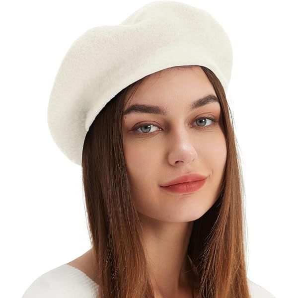 ICSTH French Beret - Wool Solid Color Womens Beanie Cap Hat  display picture 1