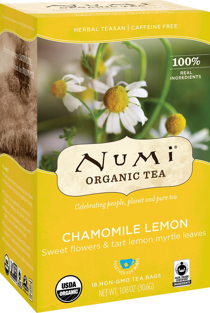 Numi Organic Tea, Herbal Tea. 18 Count Tea Bags