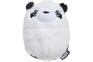 Barkbox Super Chewer Tough Dog Chew Toys for Aggressive Chewers, Plush 2 Toys in 1 (Panda - Large)
