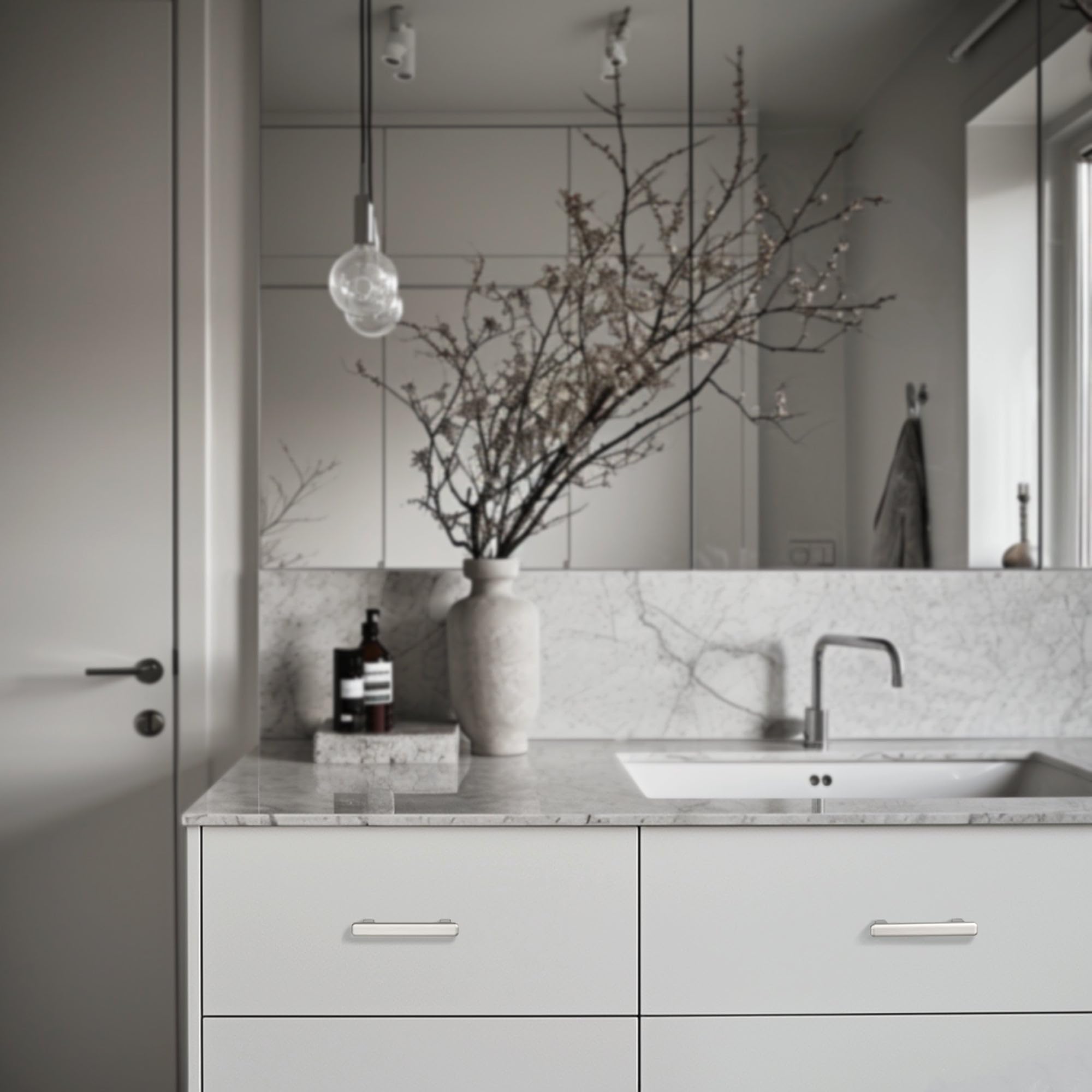 HESTIA HARDWARE 10 Pack | Drawer Pulls 3-3/4 Inch