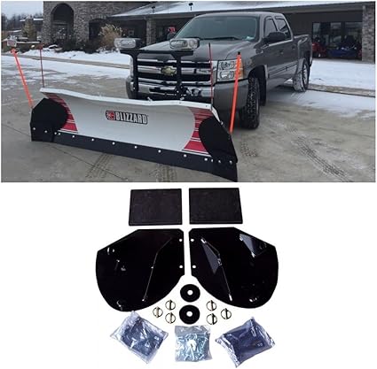 Amazon Com The Rop Shop New Heavy Duty Snow Plow Pro Wing Blade Extensions For Blizzard Snowplow Blade Garden Outdoor