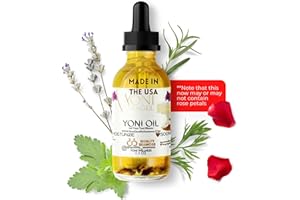 Quality Seamoss and Yoni Oil Natural Mint Fresh Feminine Care Oil, Reduces Odor, Restores pH Balance, All Natural, Herbal Yoni Blend with Tea Tree Oil, Lemongrass, Jasmine & Chamomile Oils, 1 oz