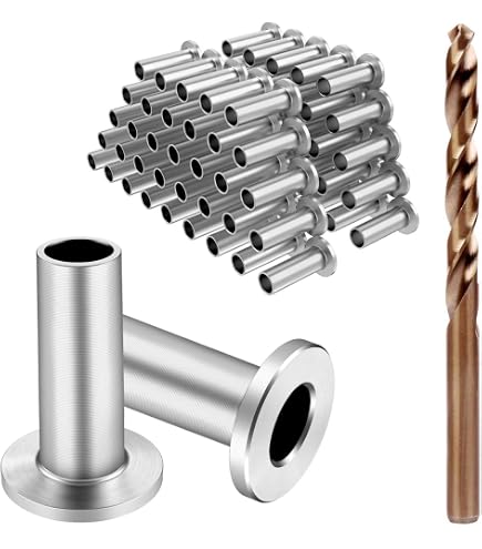 50 Ojales De Goma Para Barandillas De Cable – Para Cables De 1/8, 5/32 Y 3/16, Resistentes A La Intemperie