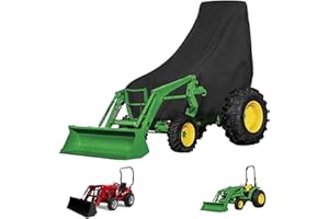 MRWIZMS Tractor cover for Compact Utility Tractors (Large) #LP95637 for Series 2320, 2520, 2720, 3120, 3320, 3520, 3720, 3203 and 4105 (L107 x H60in)