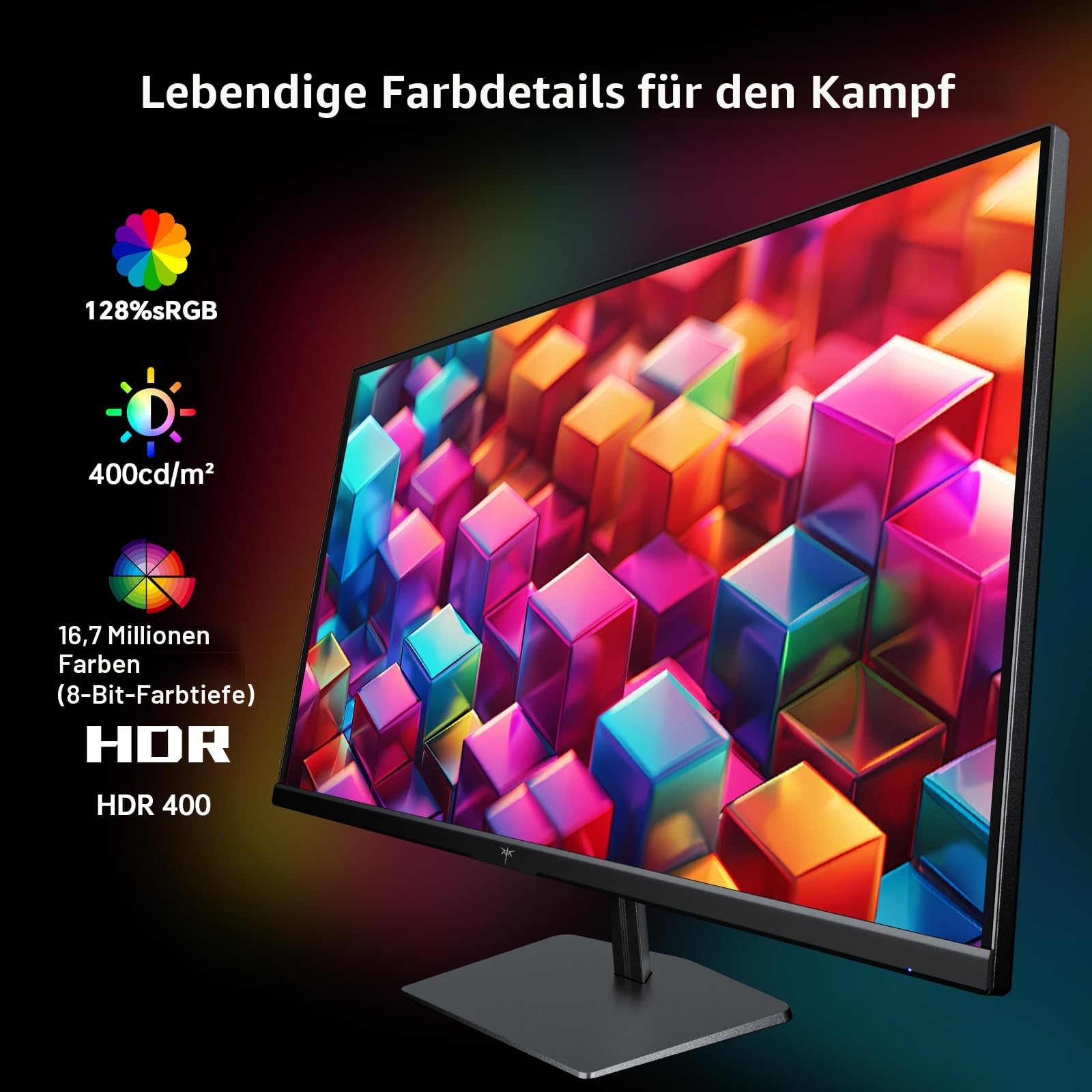 KTC 24.5 Zoll 400Hz Gaming Monitor | Fast IPS 1ms | FHD 1080P | Adaptive Sync | HDR 400 128% sRGB | HDMI x2, DP x2 | Neigungsverstellbarkeit VESA 360Hz Monitor H25X7 4