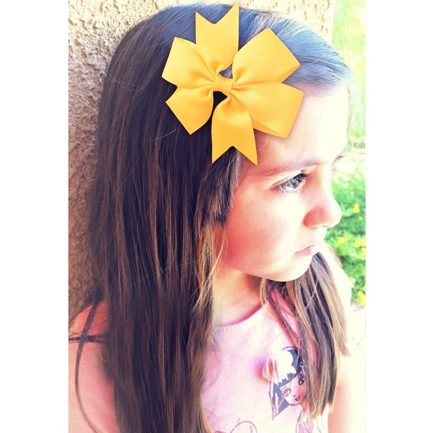 Coreeky 80 Pieces Boutique Grosgrain Ribbon Pinwheel Hair Bows Alligator Clips For Girls Babies Toddlers Teens Gifts In Pairs : Beauty