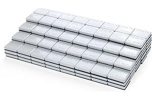 ZERINT 0.5 oz, 192 pcs, Grey, Adhesive Wheel Balance Weights for Cars, Trucks, SUVs, Motorcycles, and Other Vehicles, Mellow 