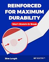 DIY Doctor XL Heavy Duty Double Sided Carpet Tape 2 Pack 30m x 50mm view 3