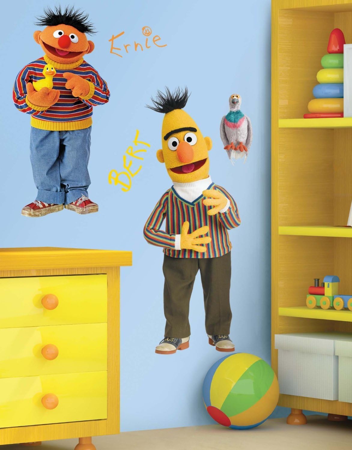 Bert & Ernie Giant Wall Decal