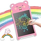 GUYUCOM Colorful Drawing Doodle Board 8.5-Inch New Kids Toys Writing Tablet with Lock Button for Girls, Boys,Kids (Pig)