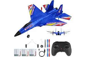 Beffkkip Su27 RC Plane, Remote Control Airplane, 2.4Ghz Ultra Long Endurance Raptor RC Fighter Jet Toy Airplanes for Kids Beginners Boys Girls