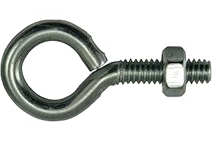MONSTER FASTENER 1/4-20 x 2 Eye Bolt Zinc (20 Pieces)