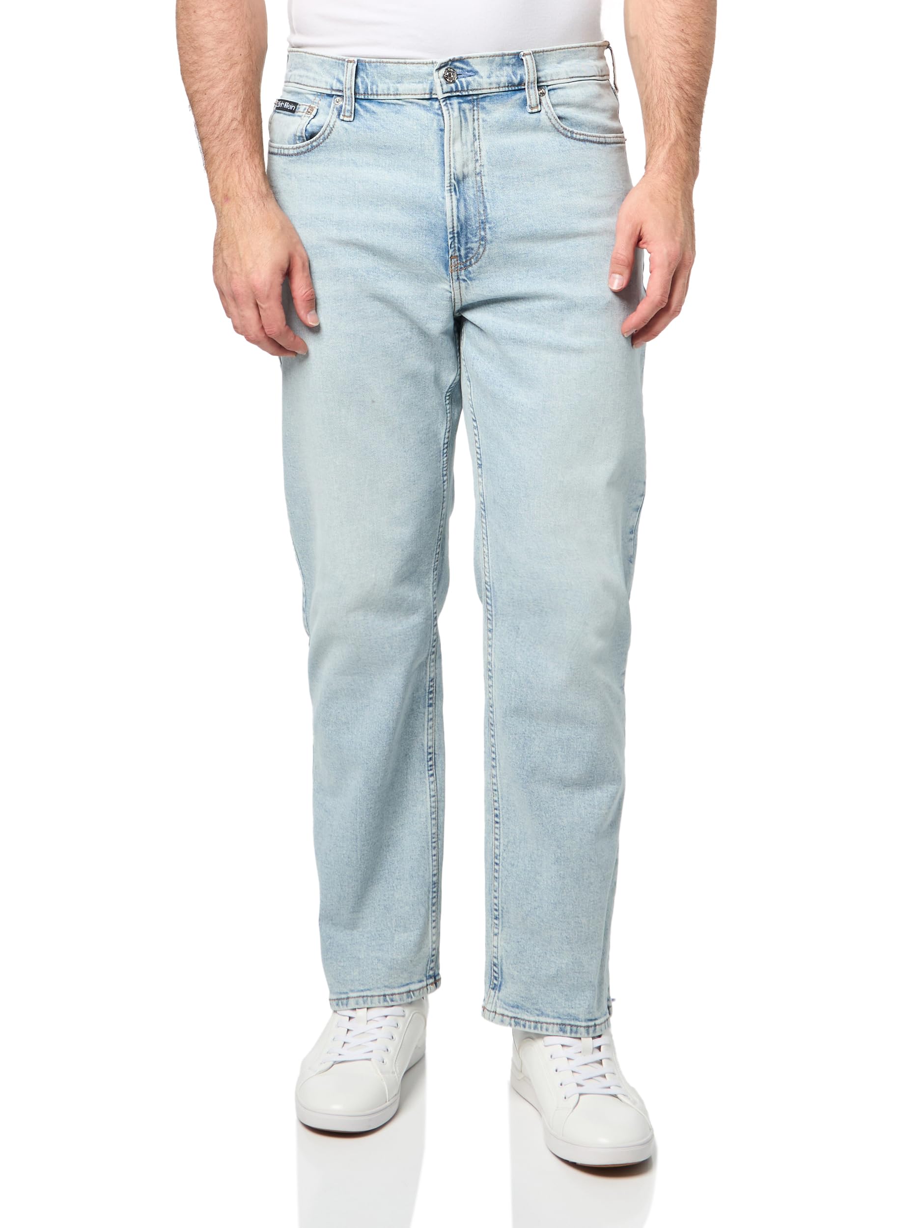 Calvin Klein Men's Straight High Stretch Jeans Image