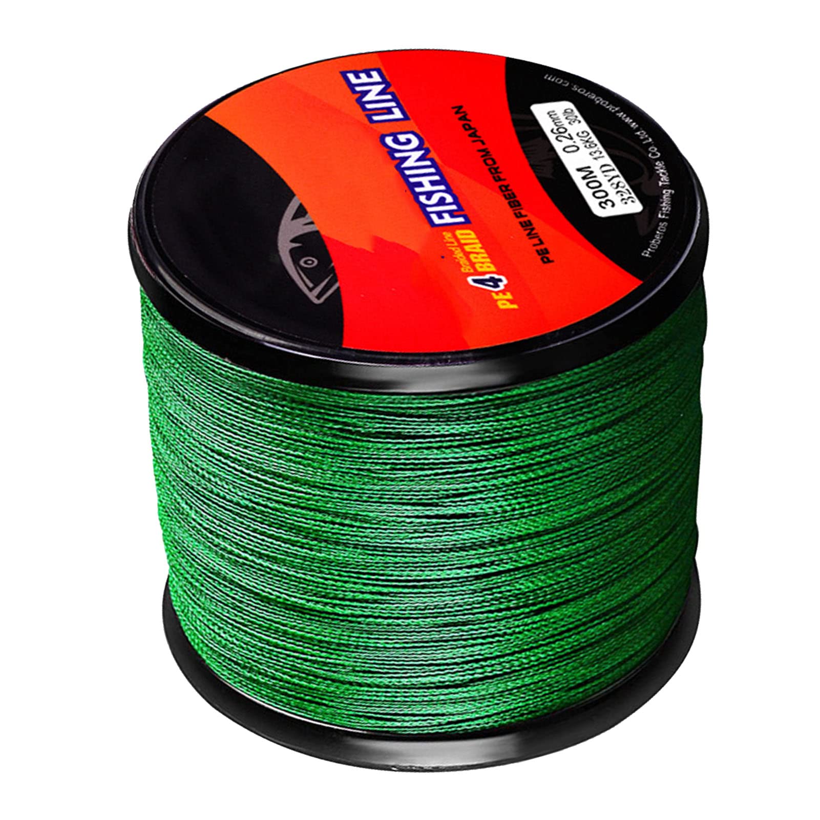 300m 30LB Green PE Fishing Line for Saltwater Freshwater Rock Sea Fishing