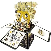 Joycard 79th Birthday Card, 79th Birthday Decorations for Women Men, Happy Birthday 3D Cards for 79 Year Old Grandpa Grandma, Birthday Gift Box for Mother Dad