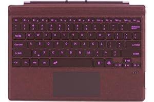 Type Cover for Microsoft Surface Pro 7+ Pro 7 Pro 6 Pro 5 Pro 4 Pro 3 Generation Portable Slim Wireless Keyboard with Touchpa