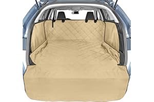 Veckle Cargo Liner, SUV Cargo Cover for Dogs with Side Flaps Hammock Water Resistant Nonslip Dog Seat Cover Area Protector Scratchproof for Large SUVs Sedans Vans