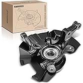 A-Premium Front Steering Knuckle & Wheel Bearing Hub Assembly Compatible with Hyundai Accent 2006-2011, w/4-Lug, Left Driver 