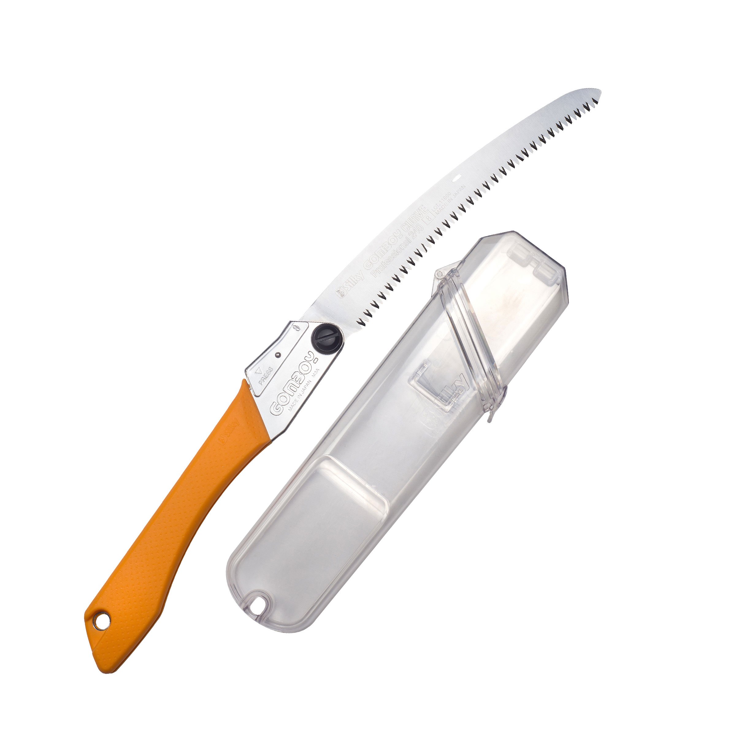 Silky Saws 71724 GomBoy Curve Professional Folding Saw, 240mm, Yellow