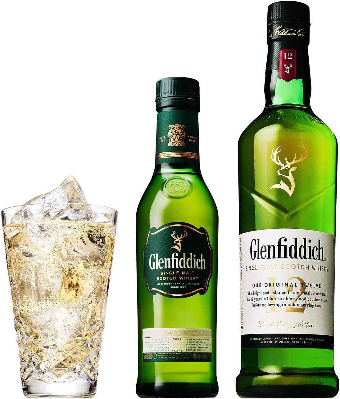 Amazon Co Jp シングルモルト ウイスキー グレンフィディック12年 イギリス 700ml 食品 飲料 お酒