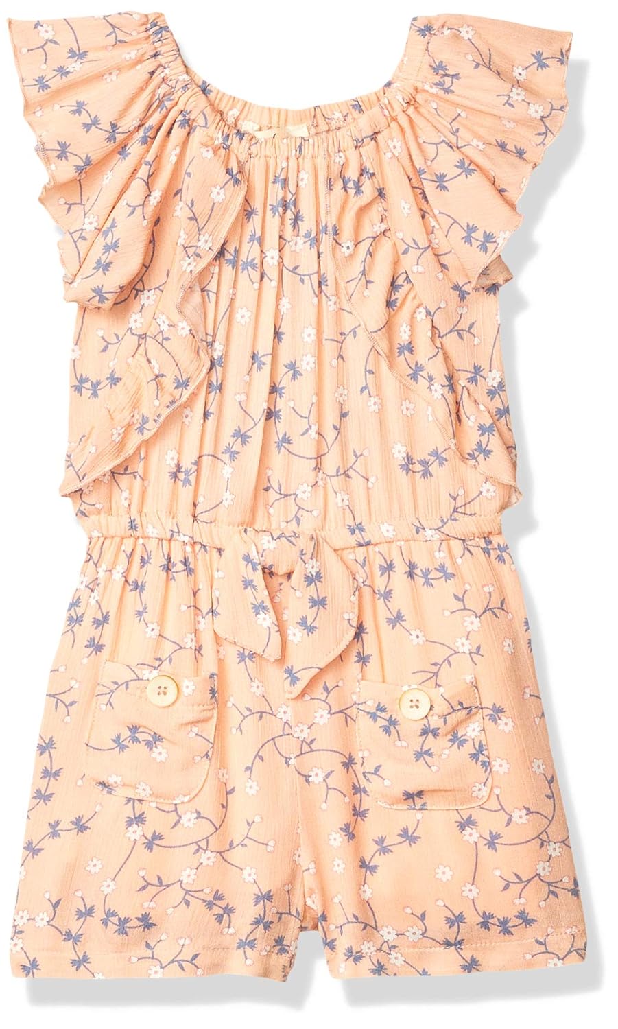 jessica simpson peach romper