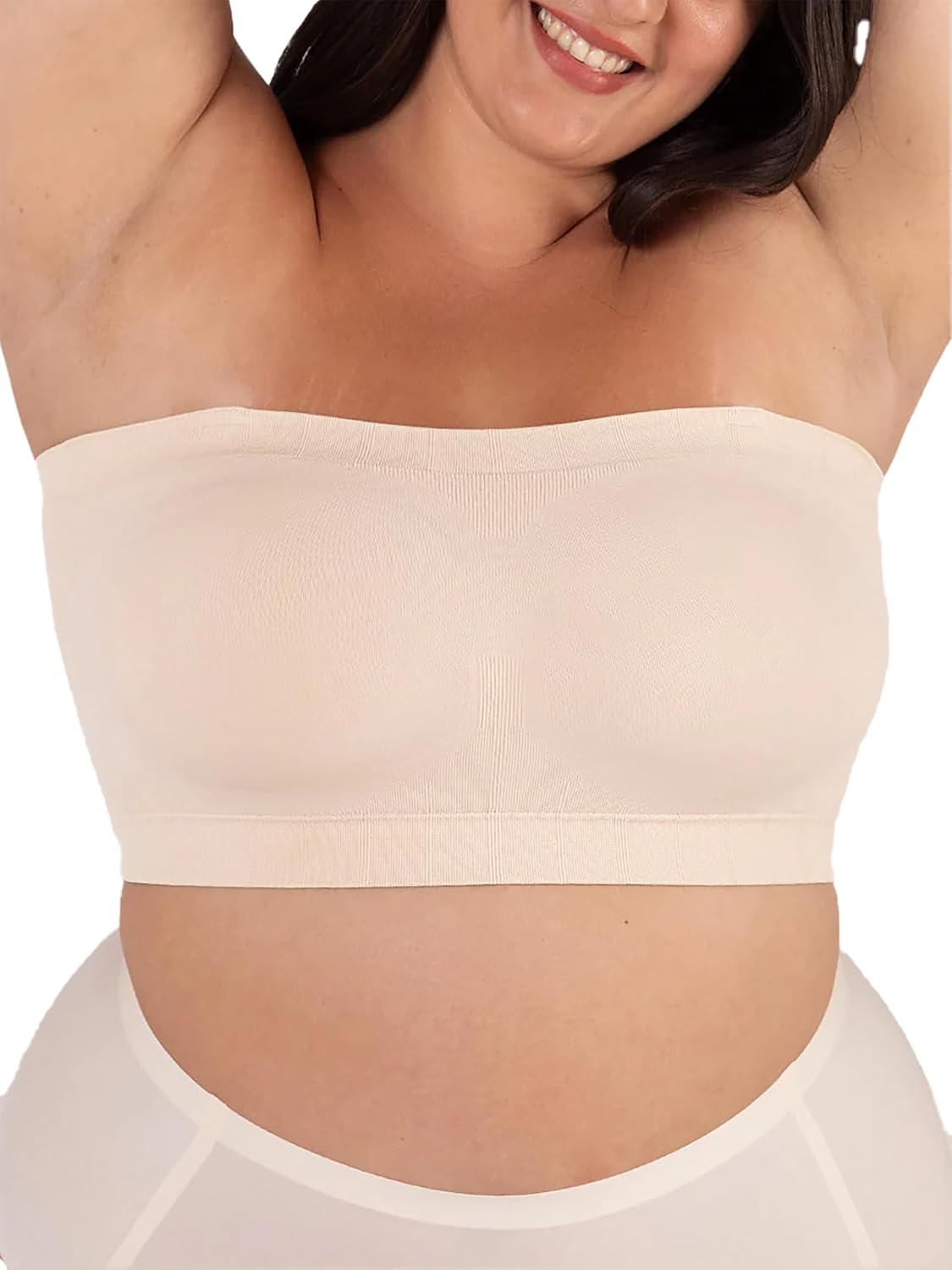 Secure Strapless Support with Convertible Straps