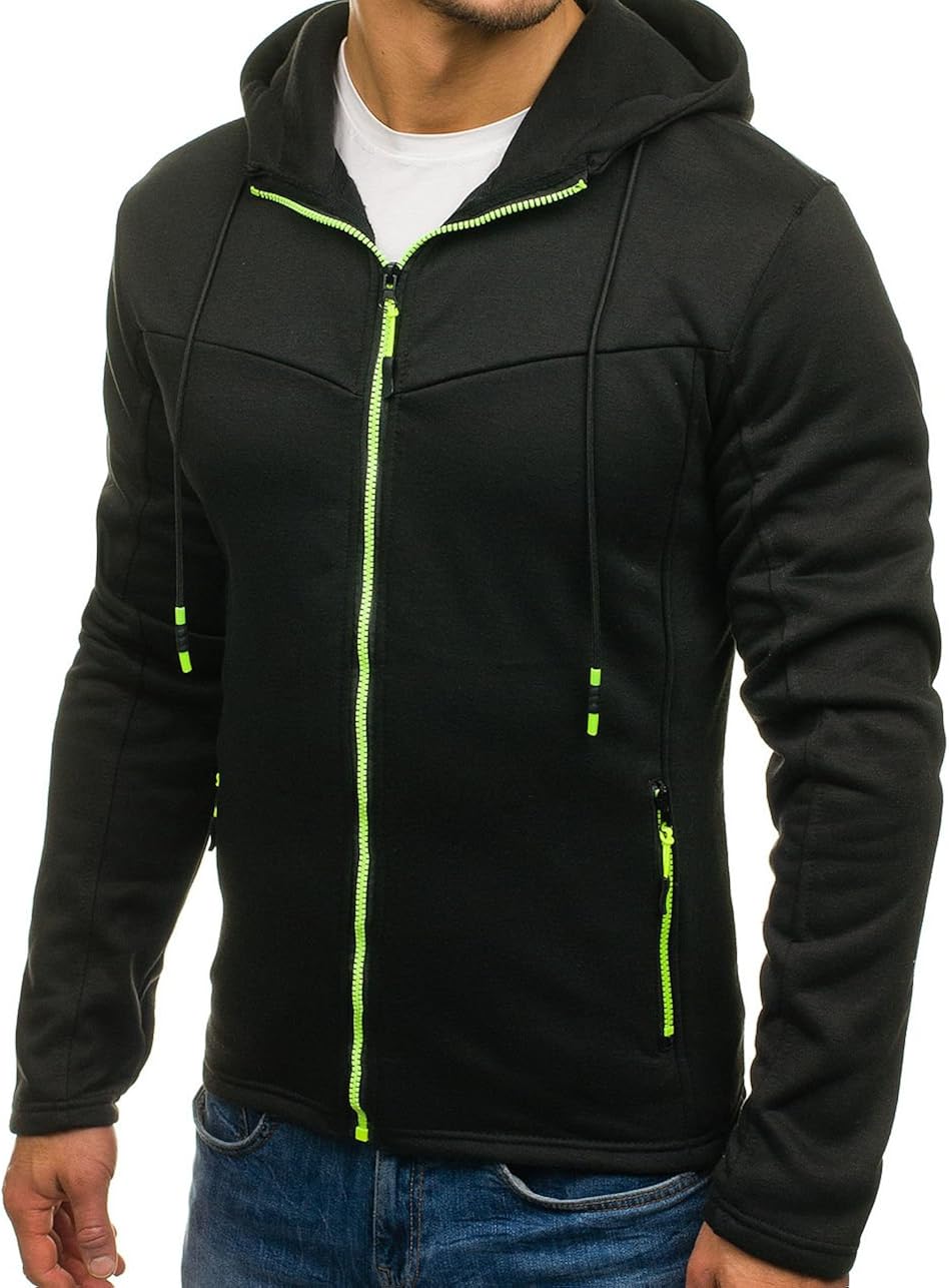 Bekleidung BOLF Herren Kapuzenpullover Sweatjacke Hoodie ...