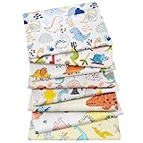 Aubliss 8pcs Fat Quarter Fabric Bundles 100% Cotton
