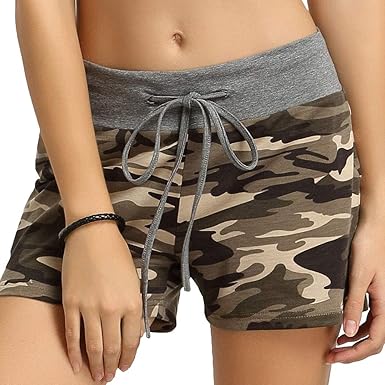 camo hot pants for womens