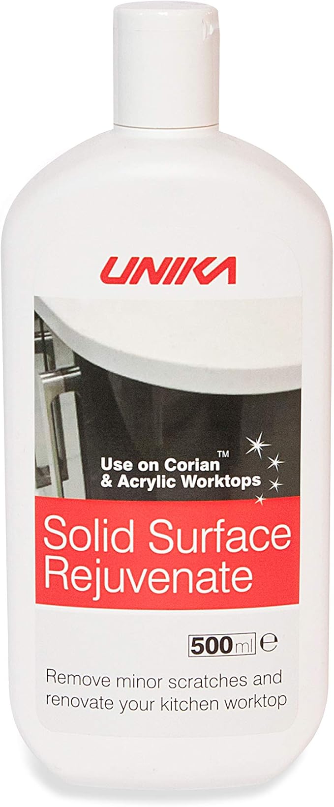 Unika Solid Surface Worktop Rejuvenate Cream 500ml Amazon Co Uk