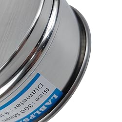 LABLPSAI 300 Mesh Lab Sieves 4" Diameter 304