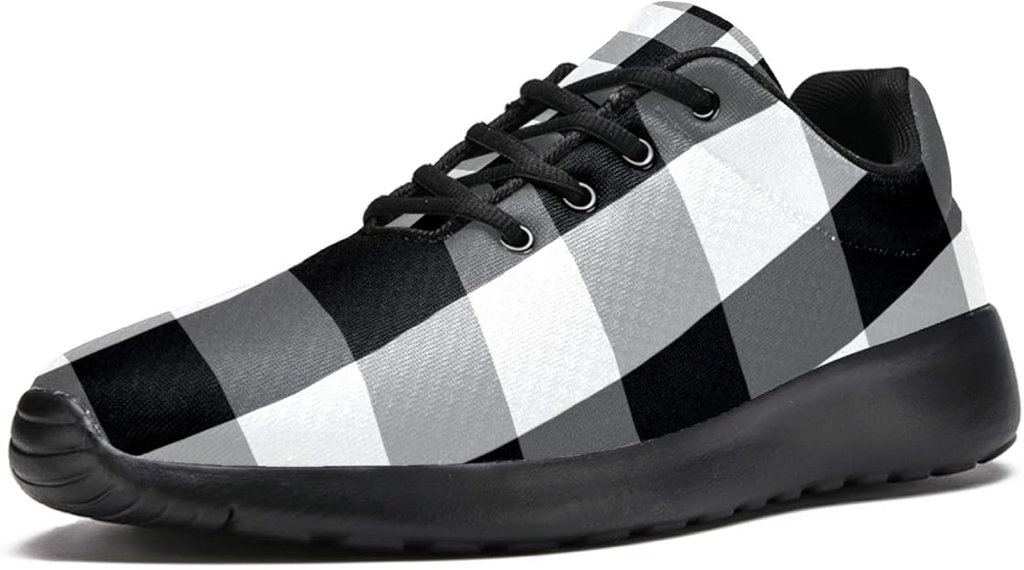 LORVIES Walking Shoes for Men Casual Lace Up
