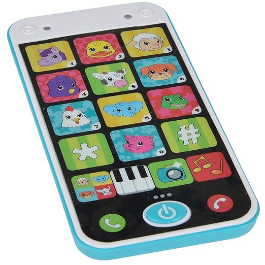 Spielzeughandy Set 2 Stück Für Babys 6-18 Monate - Pink & Blau | Fördert Sensorik & Motorik | Reisespielzeug