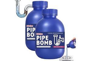 Pipe Bobo Drain Cleaner, Professional-Grade Drain Opener for Kitchen Powerful Unclogging, Unclog drains All (2PCS)