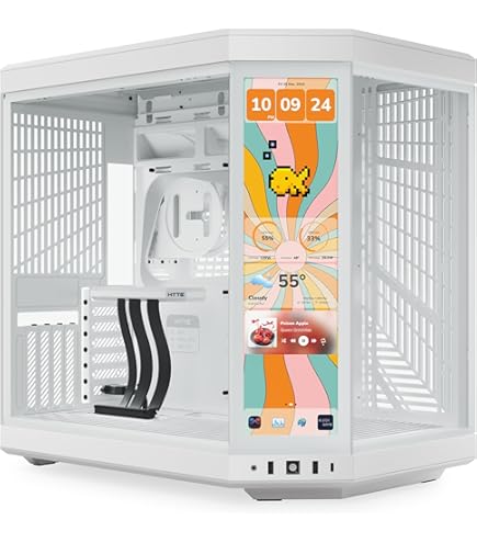 HYTE Y70 ケース Y70 - Our New ATX PC Case - Pitch Black | HYTE