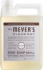 MRS. MEYER'S CLEAN DAY Liquid Dish Soap Refill, Lavender, 48 fl. oz